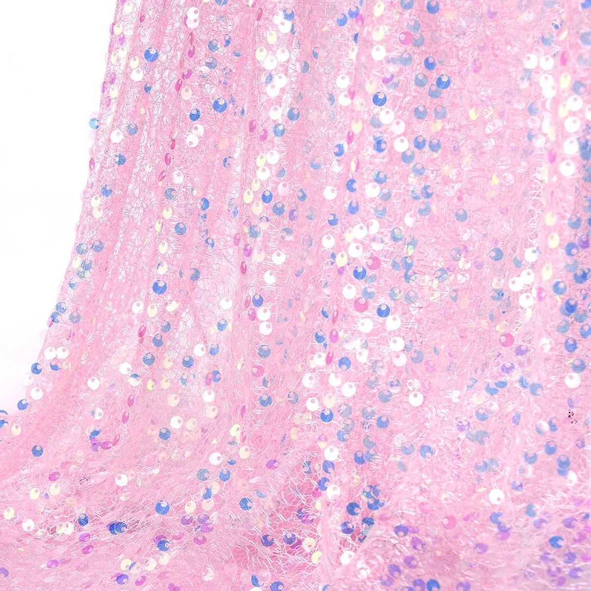 Pink glitter Sequin Table Runner Rental for Weddings & Events in Los Angeles | Modern & Unique Decor