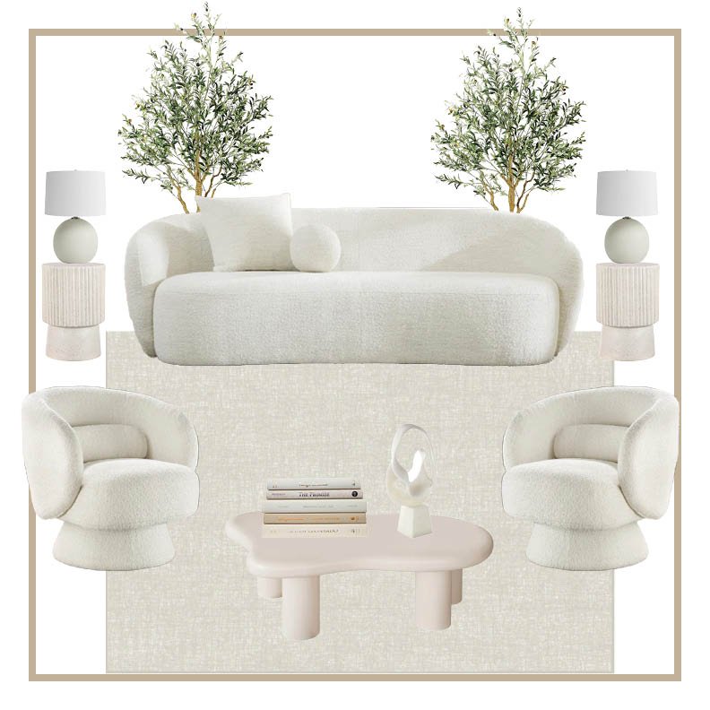 Minimalist Beige Lounge Package