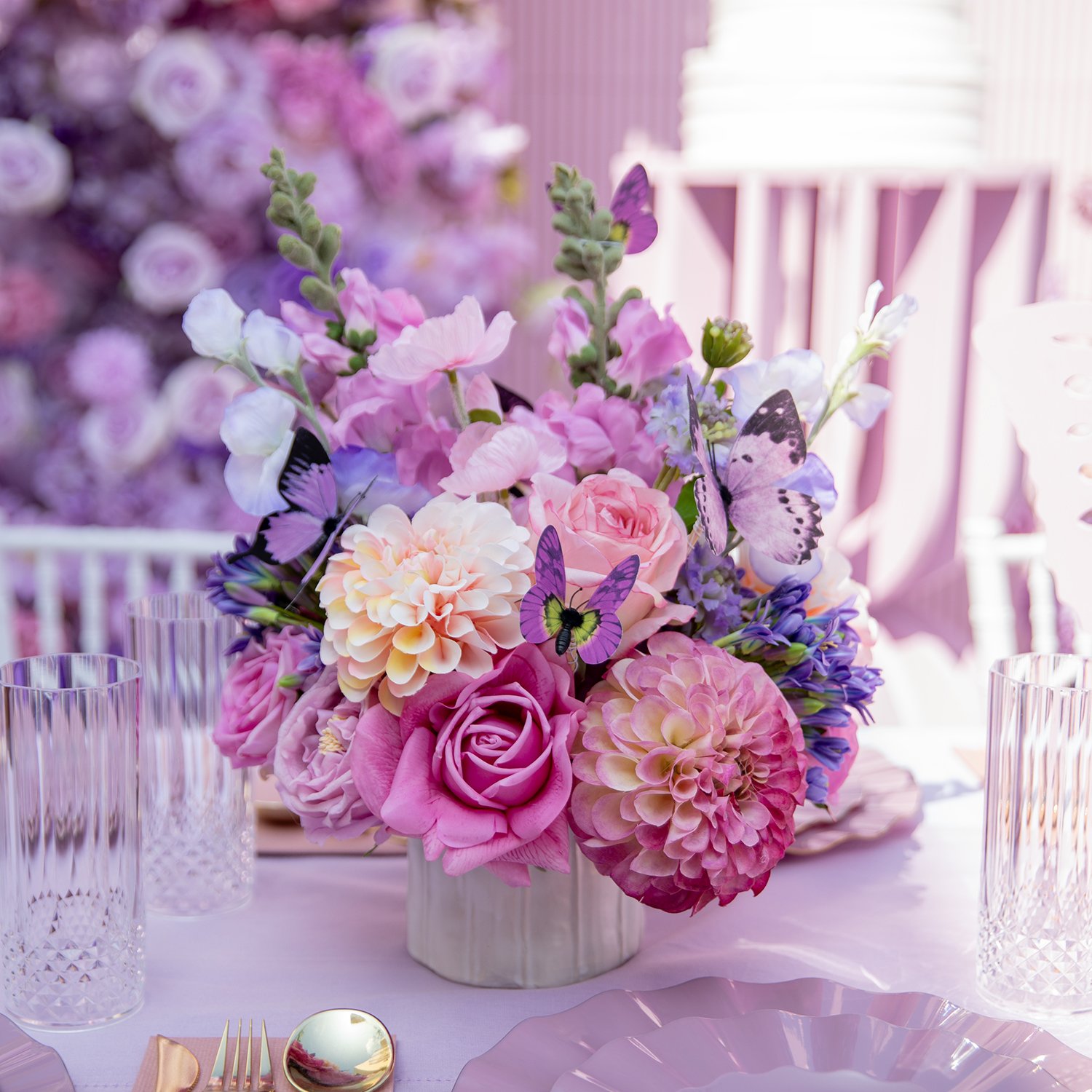 Butterfly Theme Kids Children Birthday Party Package Rental in Los Angeles | Fun, Affordable, and Themed Party Packages