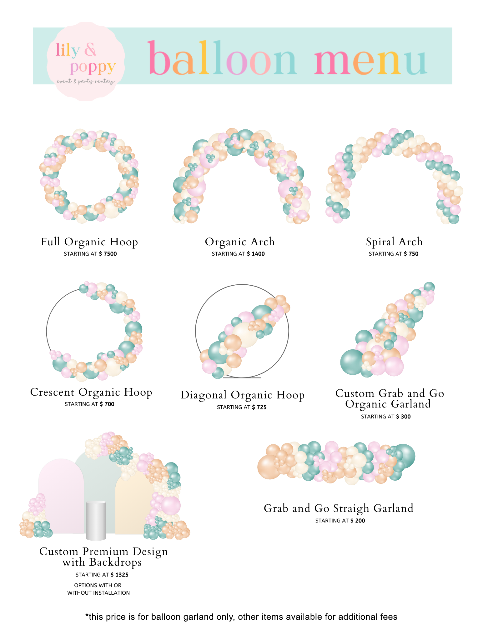 Branded Balloon Decor | Corporate & Business Event Decorations in LA, OC & SoCal