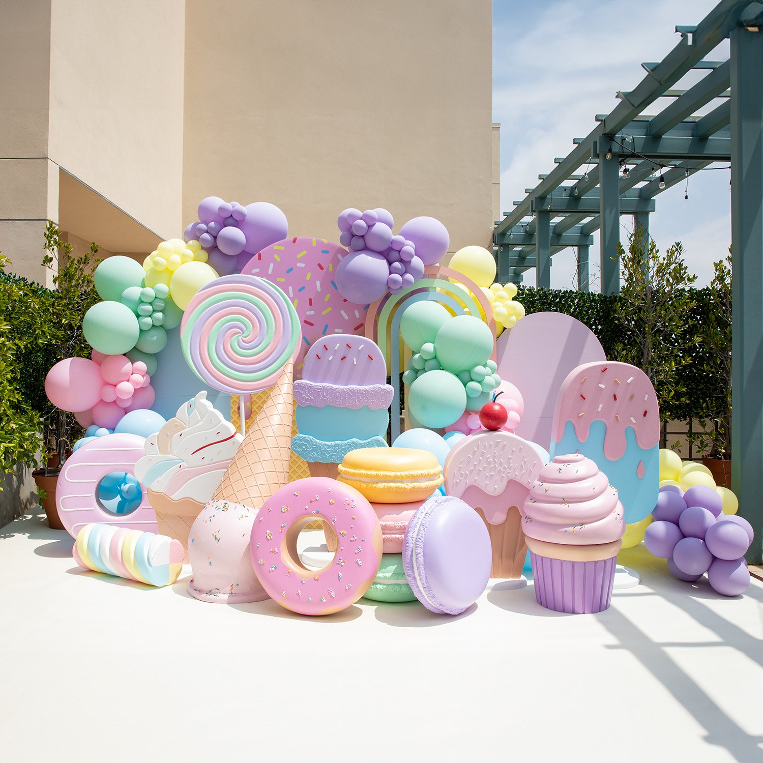 Ice Cream Candy Package Rental for Kids Children Birthday Party & Events in Los Angeles | Fun, Affordable, and Themed Party Packages