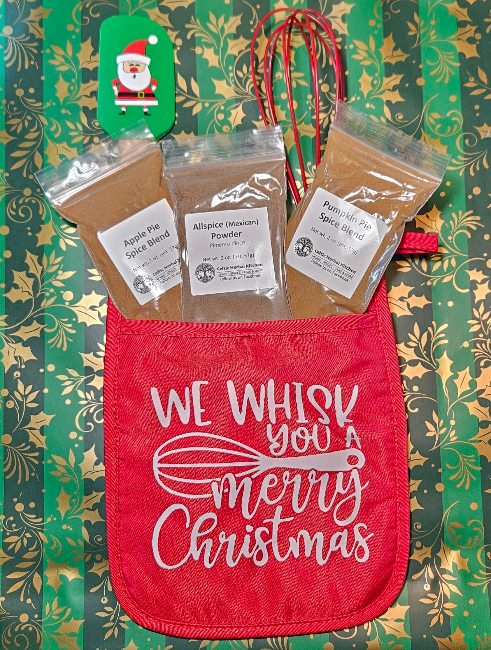 We Whisk You a Merry Christmas Potholder Gift Set