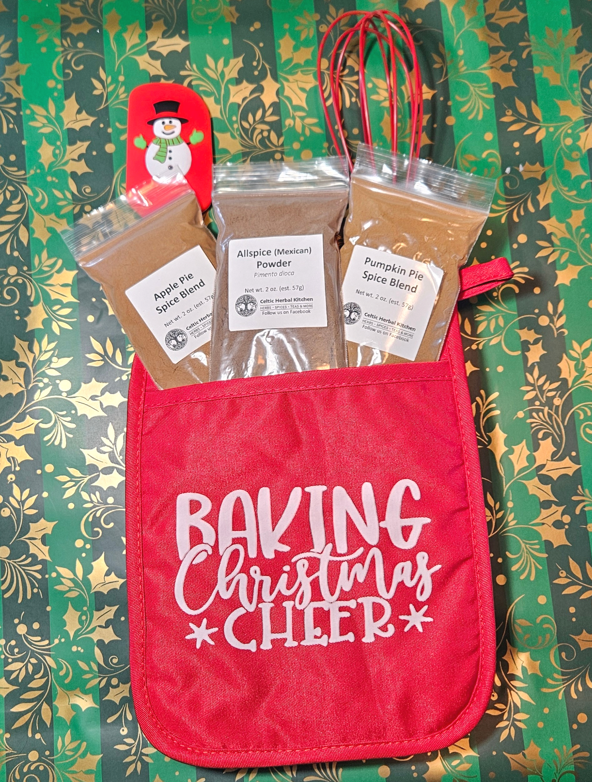 Baking Christmas Cheer Potholder Gift Set