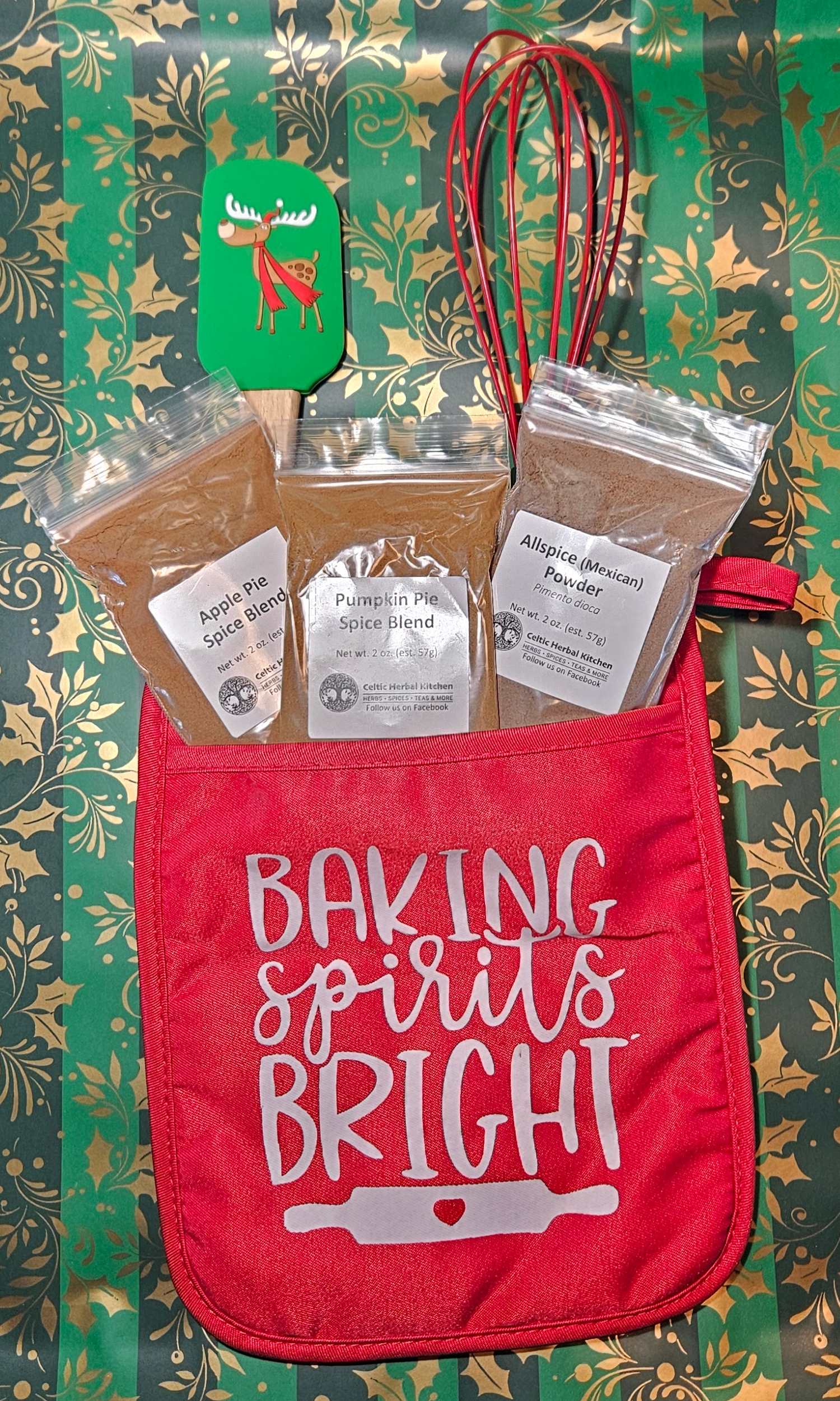 Baking Spirits Bright Potholder Gift Set
