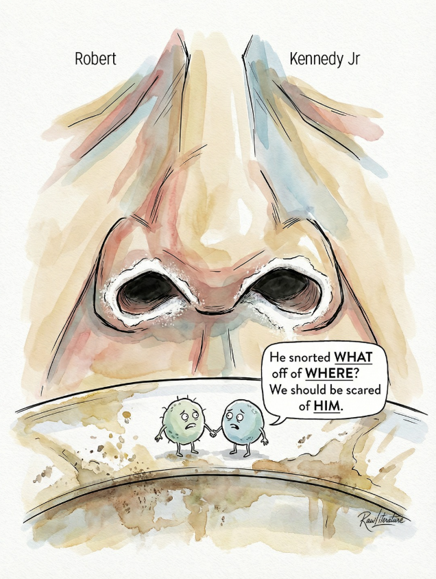 Even Germs are Scared of the US Health Secretary