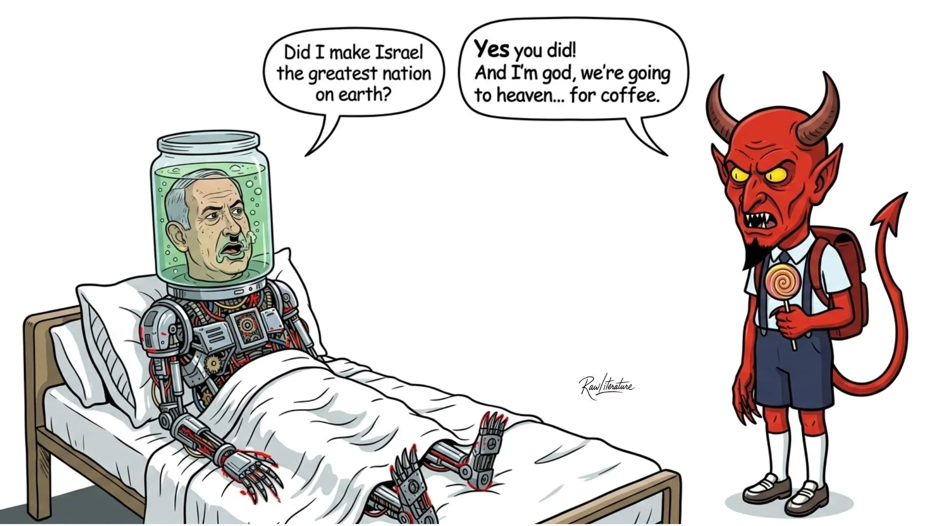 Bibi Prays to Yetzer Hara