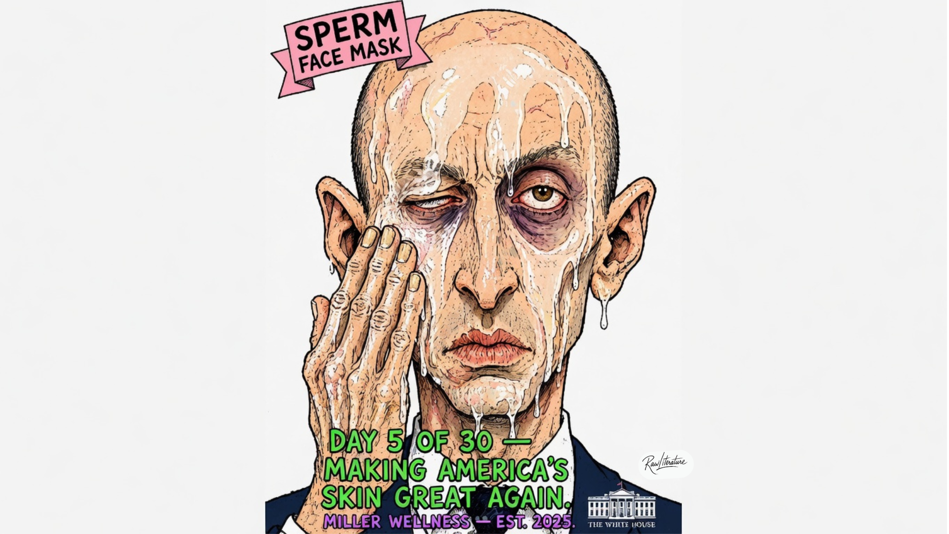 MAGA Sperm Face Mask