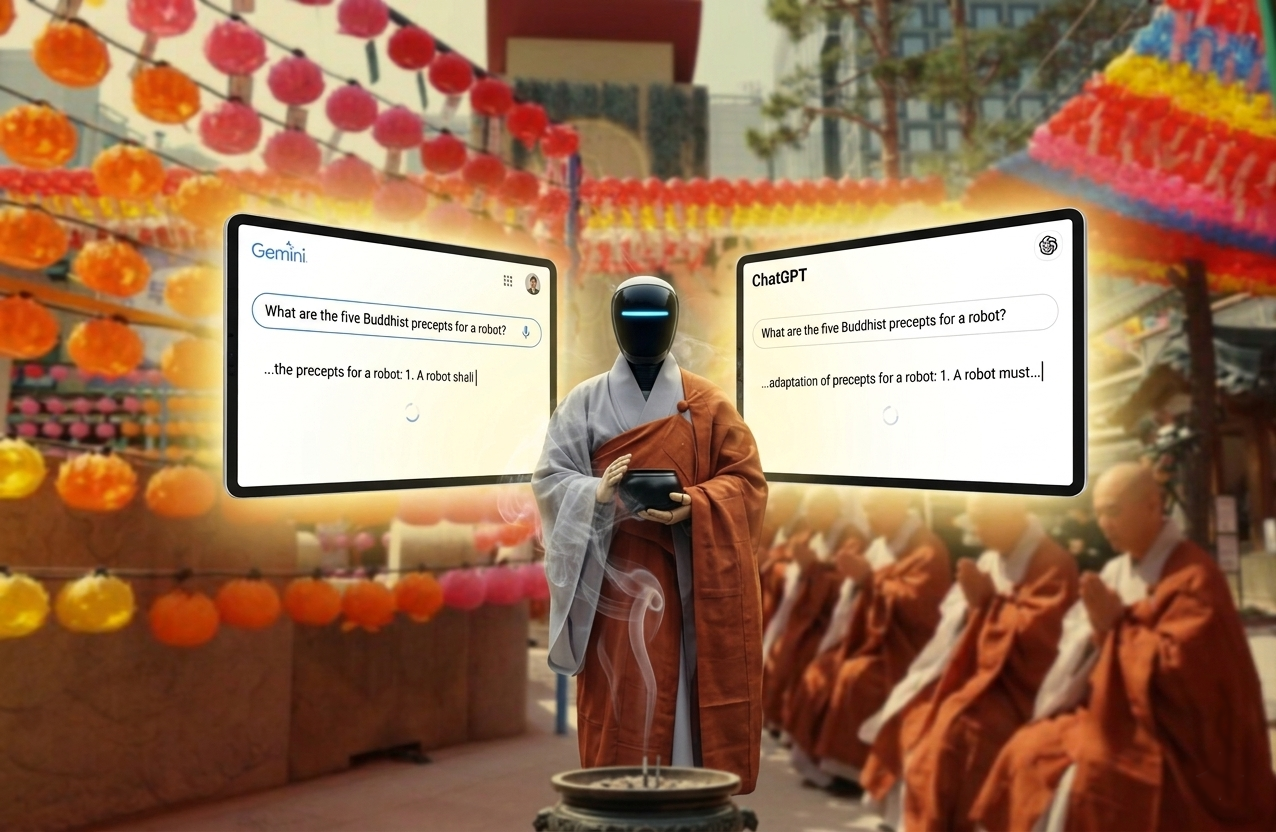The Five Prompts For Buddhist Robots