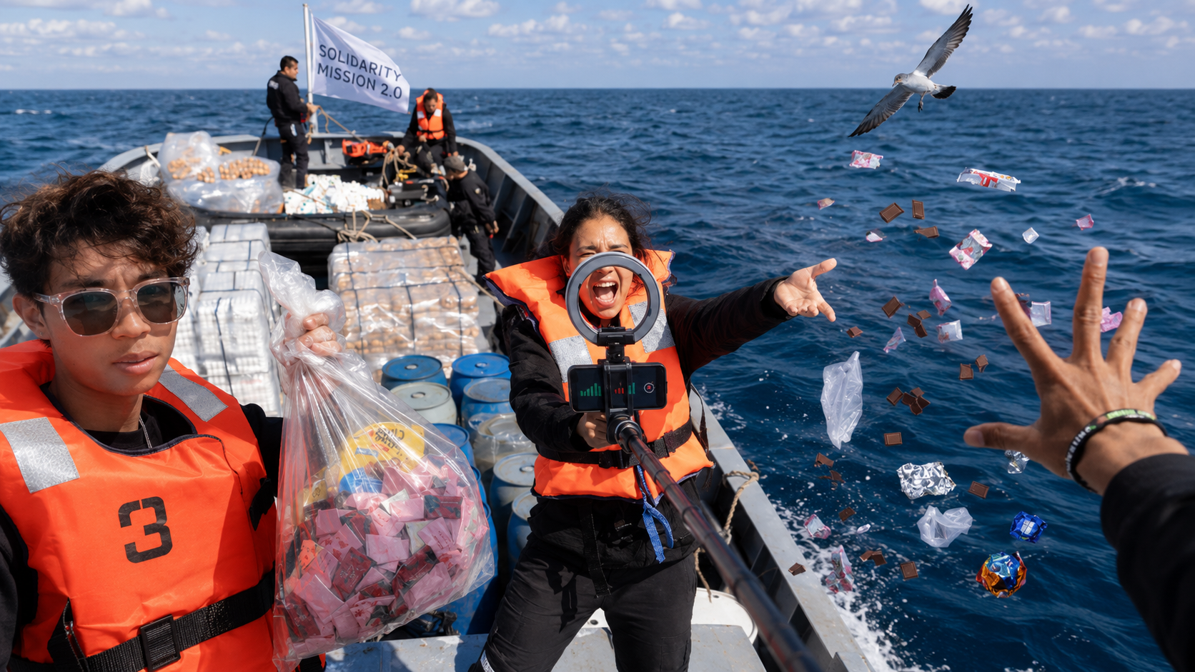 The Humanitarian Global Sumud Flotilla Content
