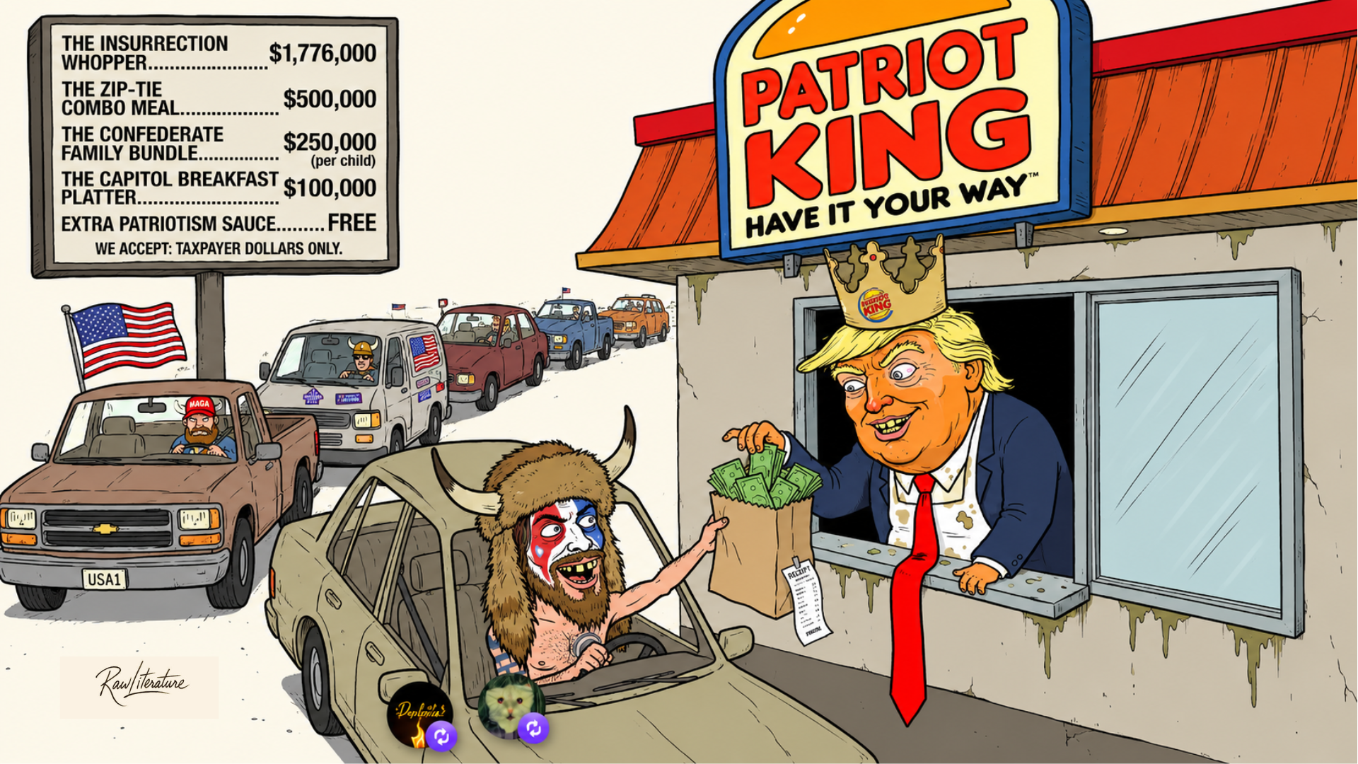 The Injustice Department Announces the Violent Patriotic Fund