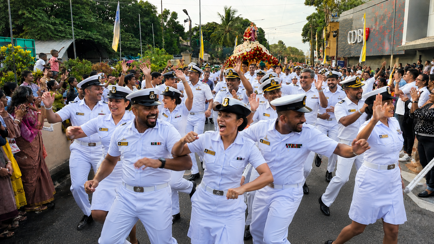 The Navy or the Saint’s Feast: Sri Lanka's Holy Confusion Parade