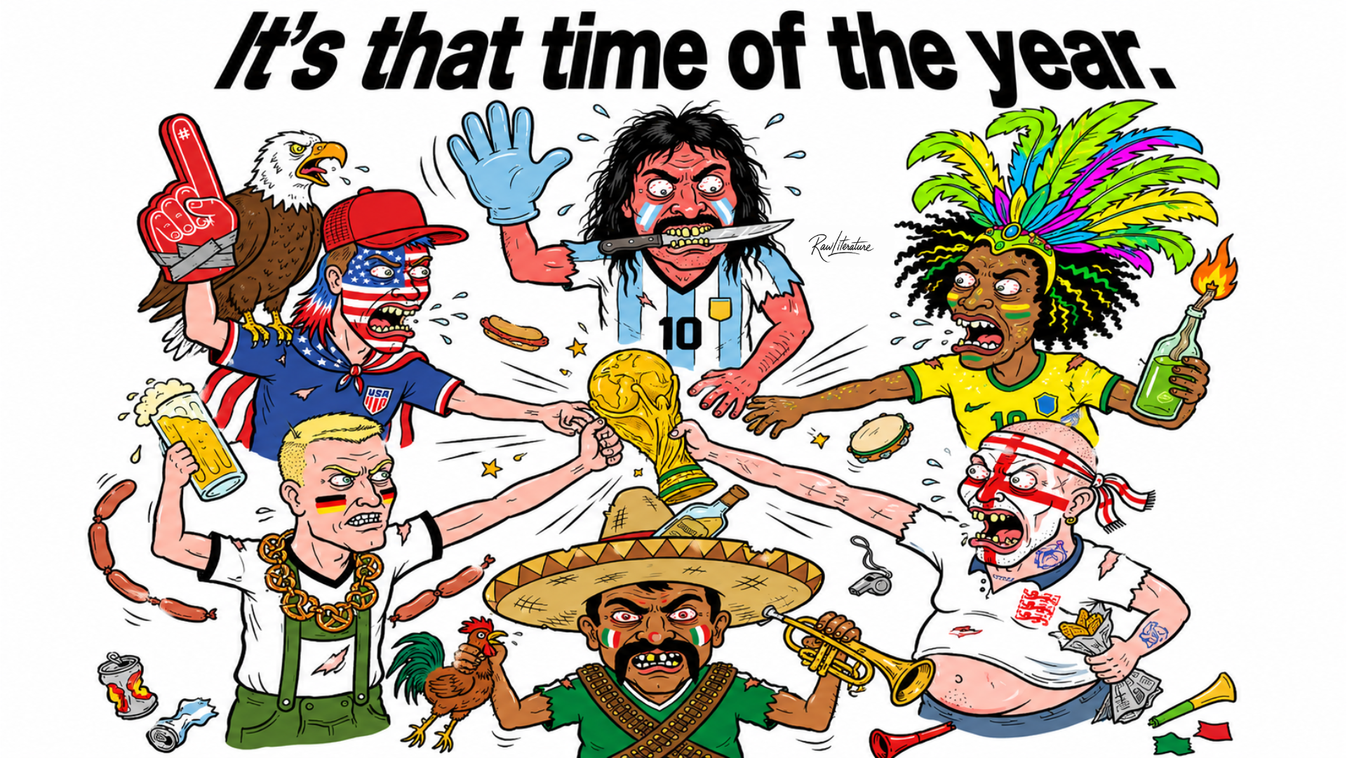 The Violent Togetherness of the World Cup