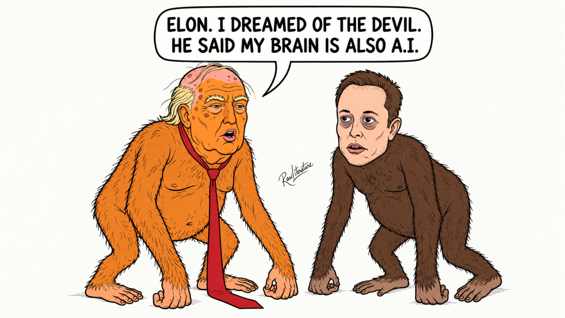 AI Didn't Escape Human Nature