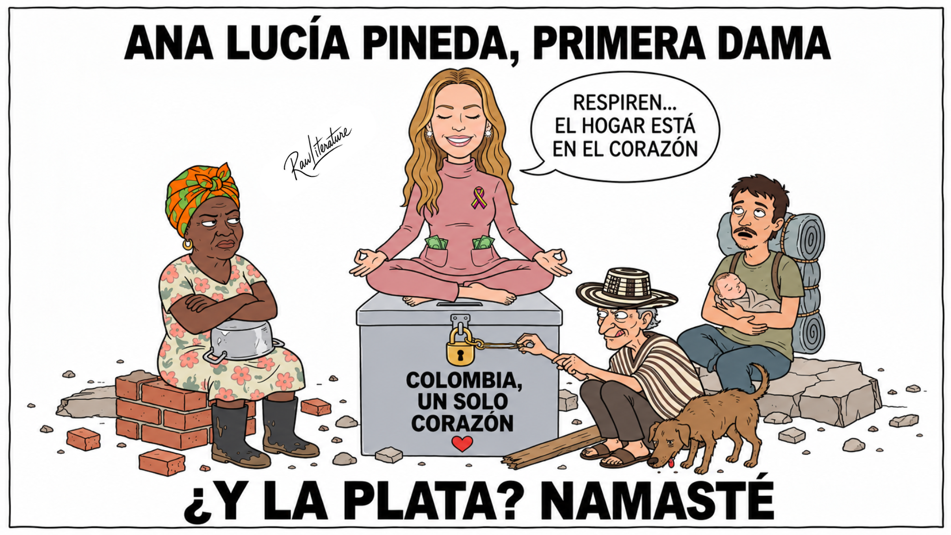 Colombia’s First Lady Imaginary Virtual Support