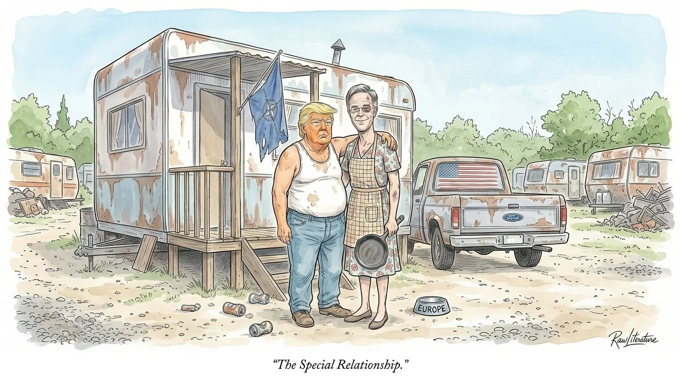 Trump and Mark Rutte have a very submissive relationship so Mark can keep his job.