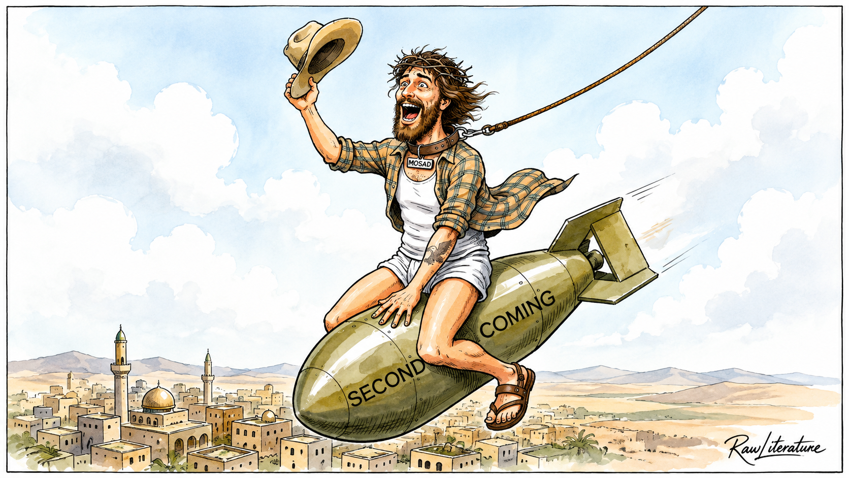 The second coming of the Messiah in a bomb.