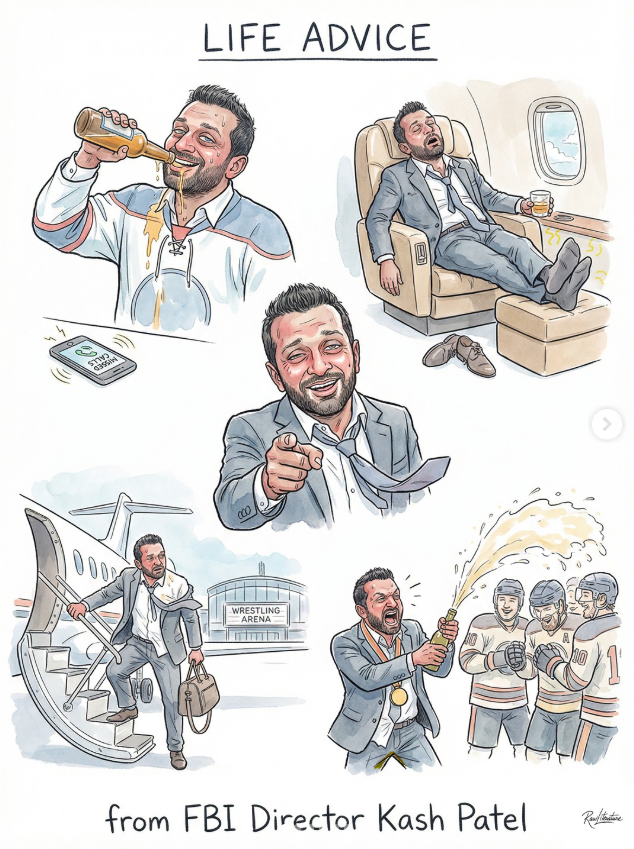 Kash Patel life advise.