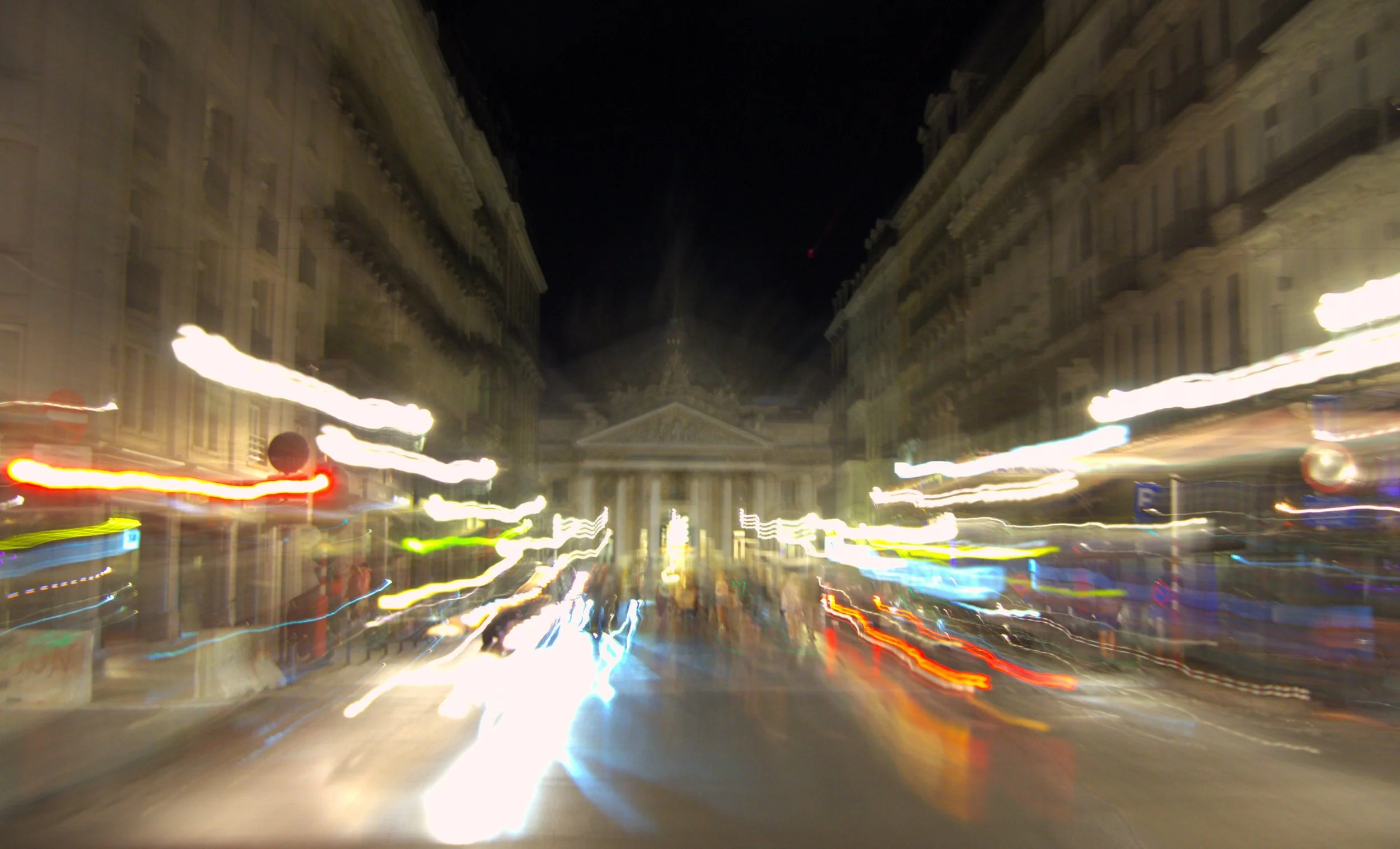 Photo of the Bourse, an emblematic place of Bruxelles' downtonw.
