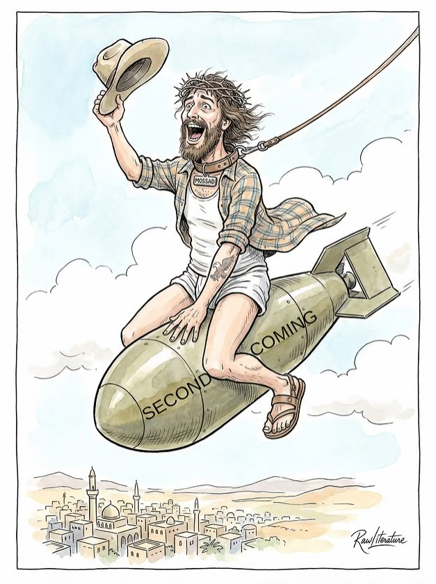 The second coming of the Messiah in a bomb.