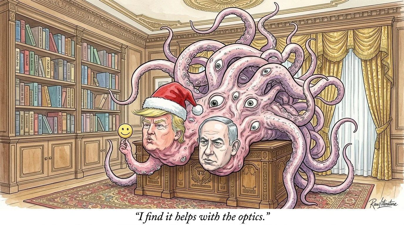 Trump and Netantahu playing monster to scare the international cooperation scene..