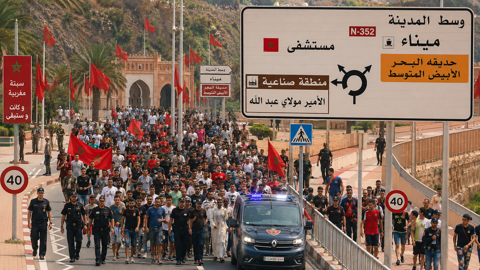 Crowds gather in Ceuta amid a worsening humanitarian crisis at Europe’s border with Morocco.