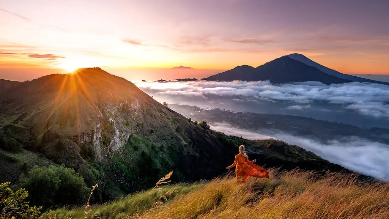 Sunrise at Mount Batur