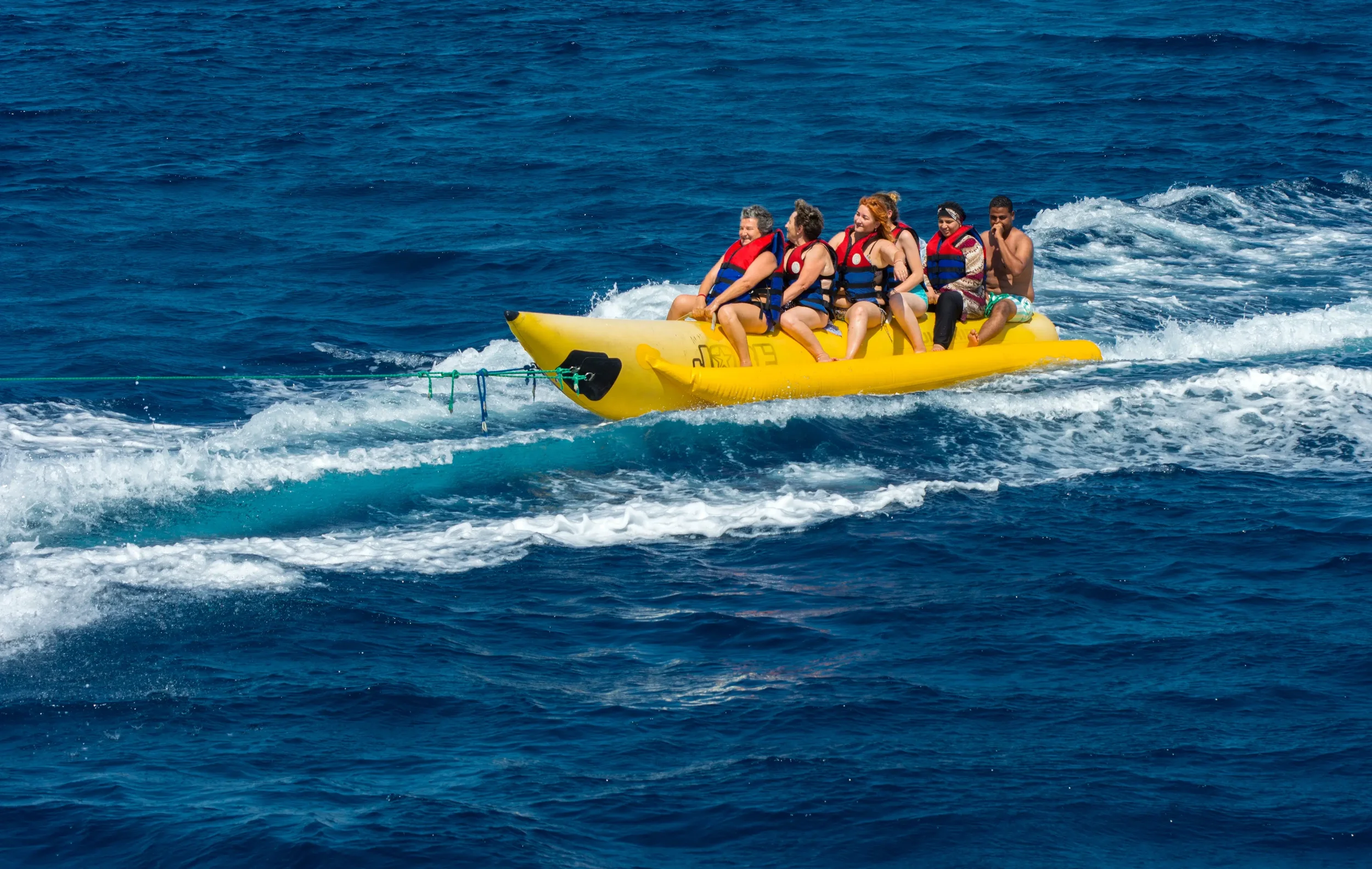 Banana Boat Ride at Tanjung Benoa