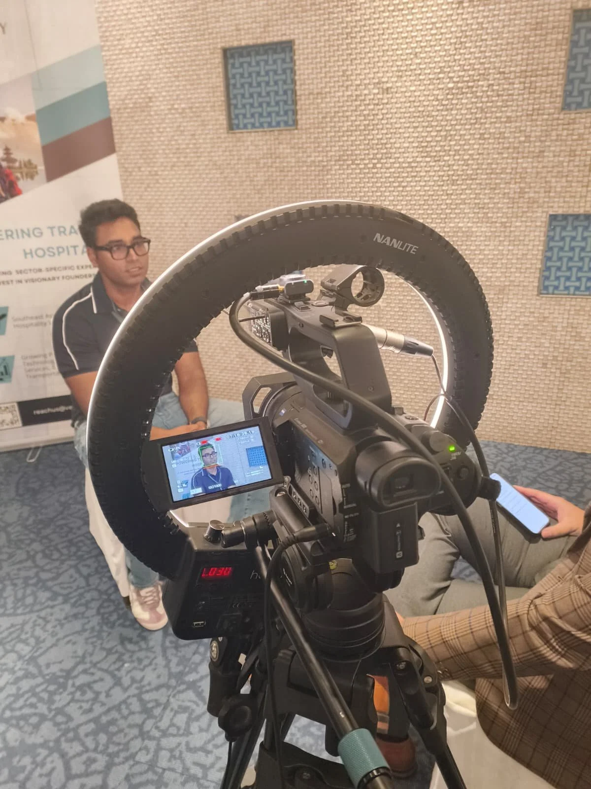 Professional corporate video shoot in Singapor