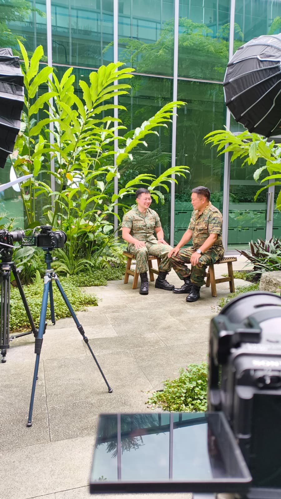 Professional corporate video shoot in Singapore