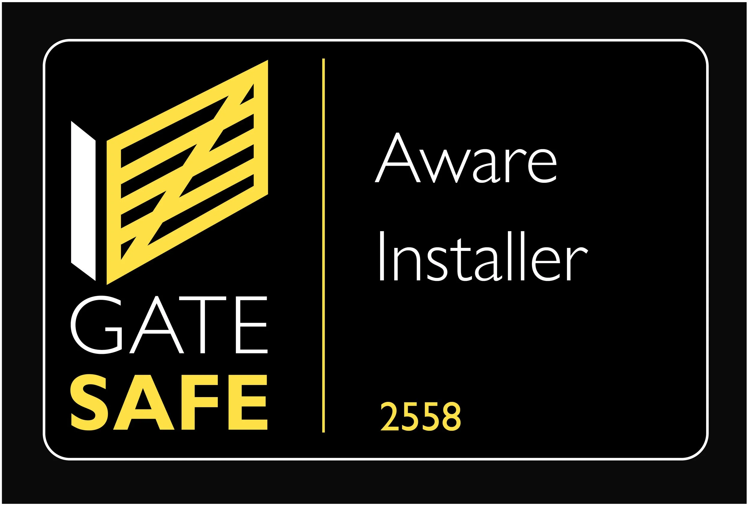 GMSE Fire & Security are Gate Safe certified