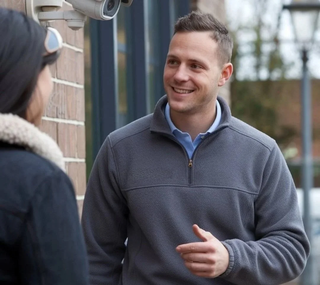 gmse engineer talking about commercial intercom systems