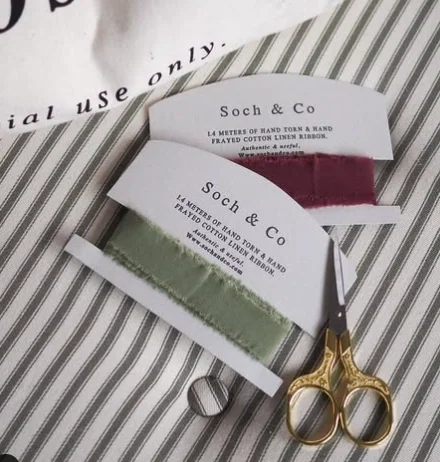 SOCH & CO - Hand Frayed Ribbon - Neverland