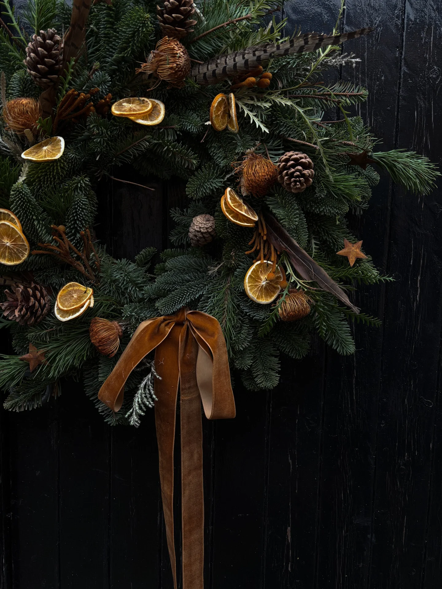 Rust & Spice Luxury Christmas Wreath (The Luxury Collection)