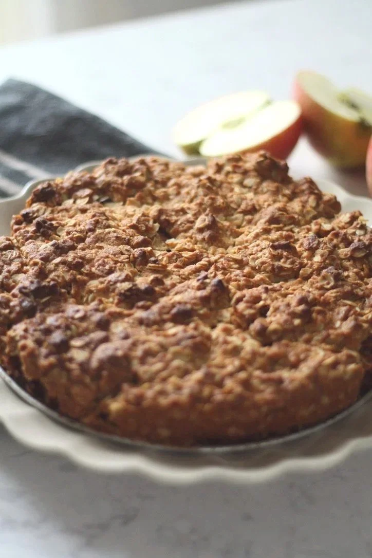 knäckig äppelpaj glutenfri mjölkfri