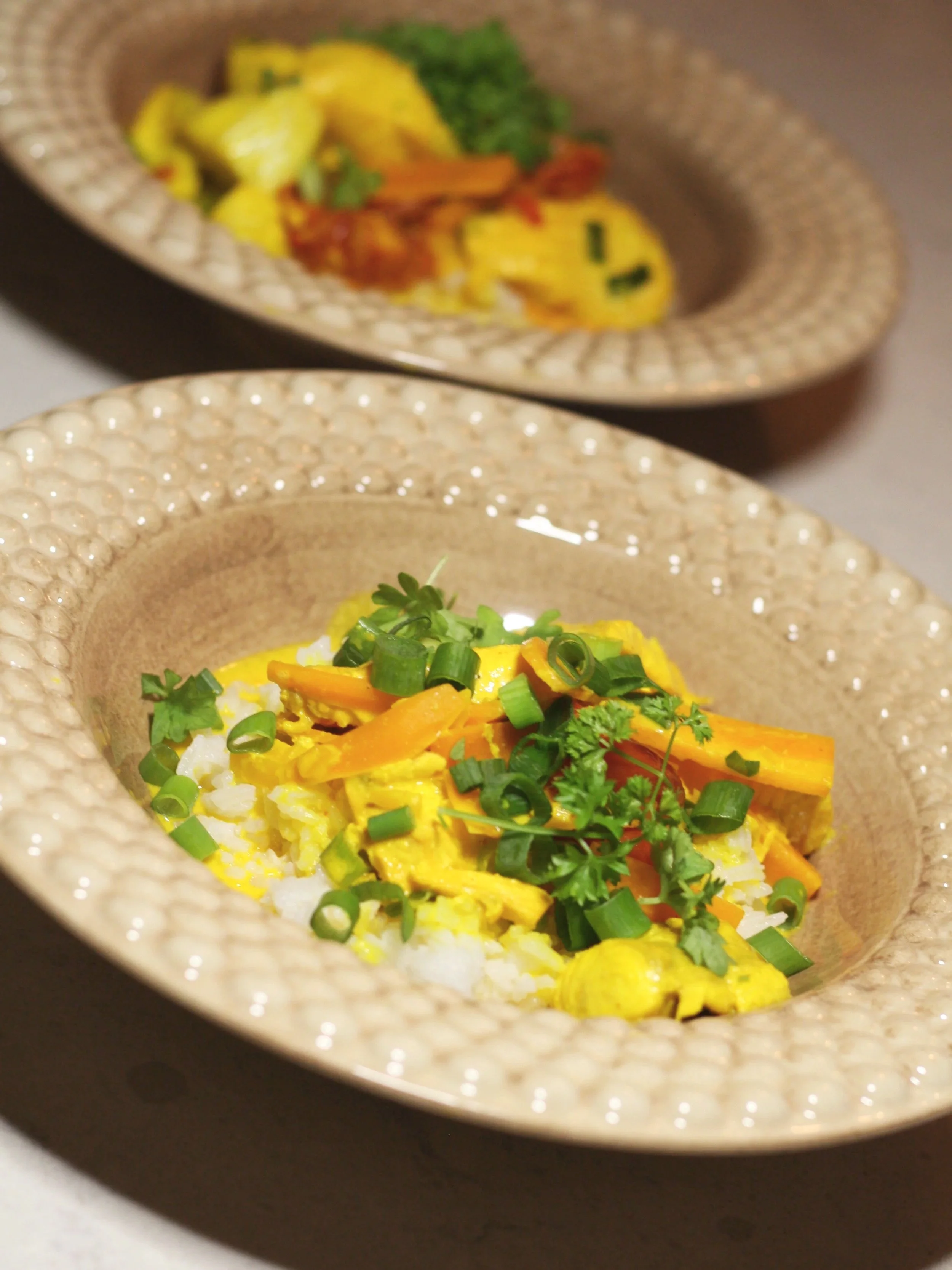 Fiskgryta med saffran