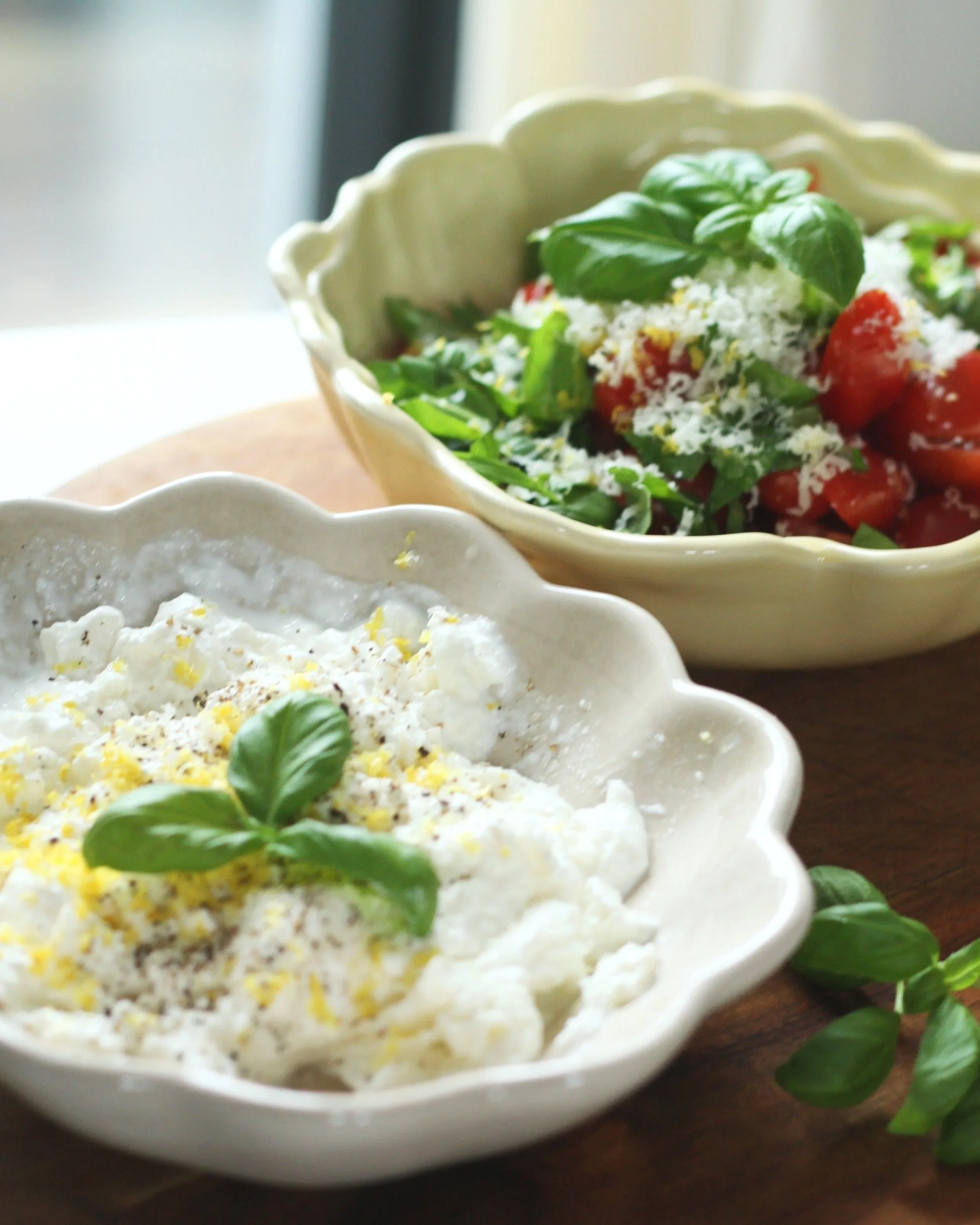 Bruschetta med burrata