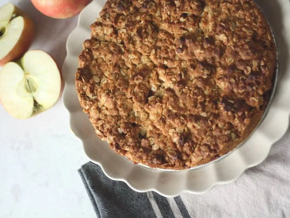 god äppelpaj som enkelt går att göra glutenfri och mjölkfri