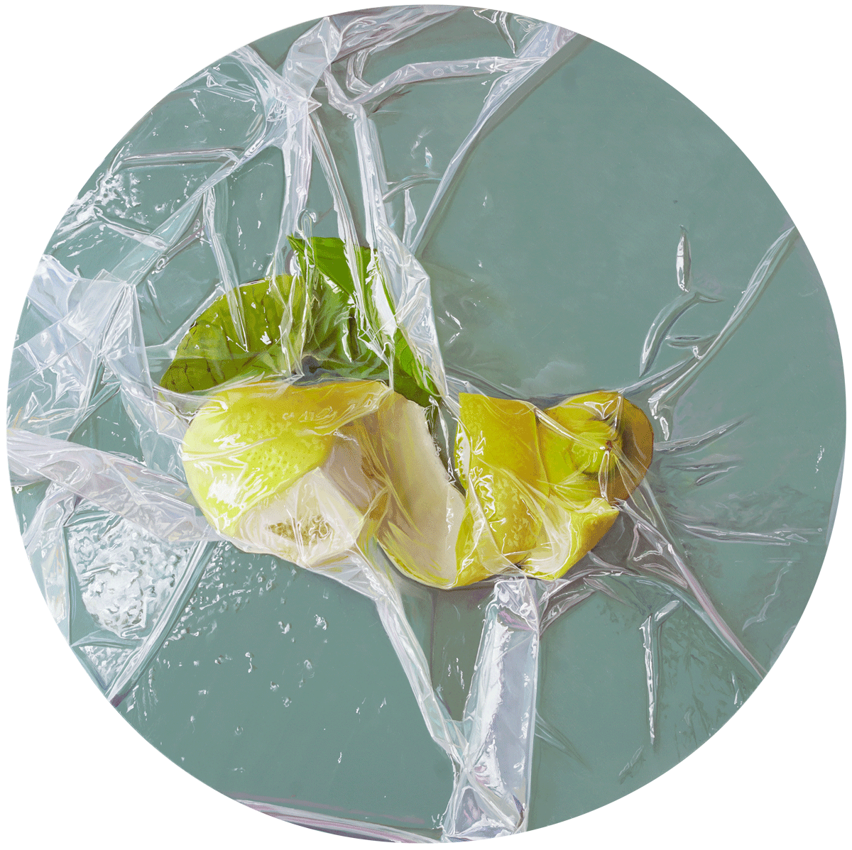 Air- Lemon. 2026. tondo 32cm