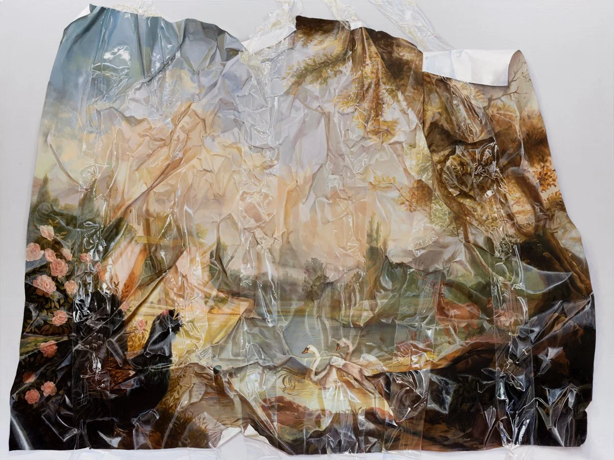 Idyllische Landschaft - 60x80cm