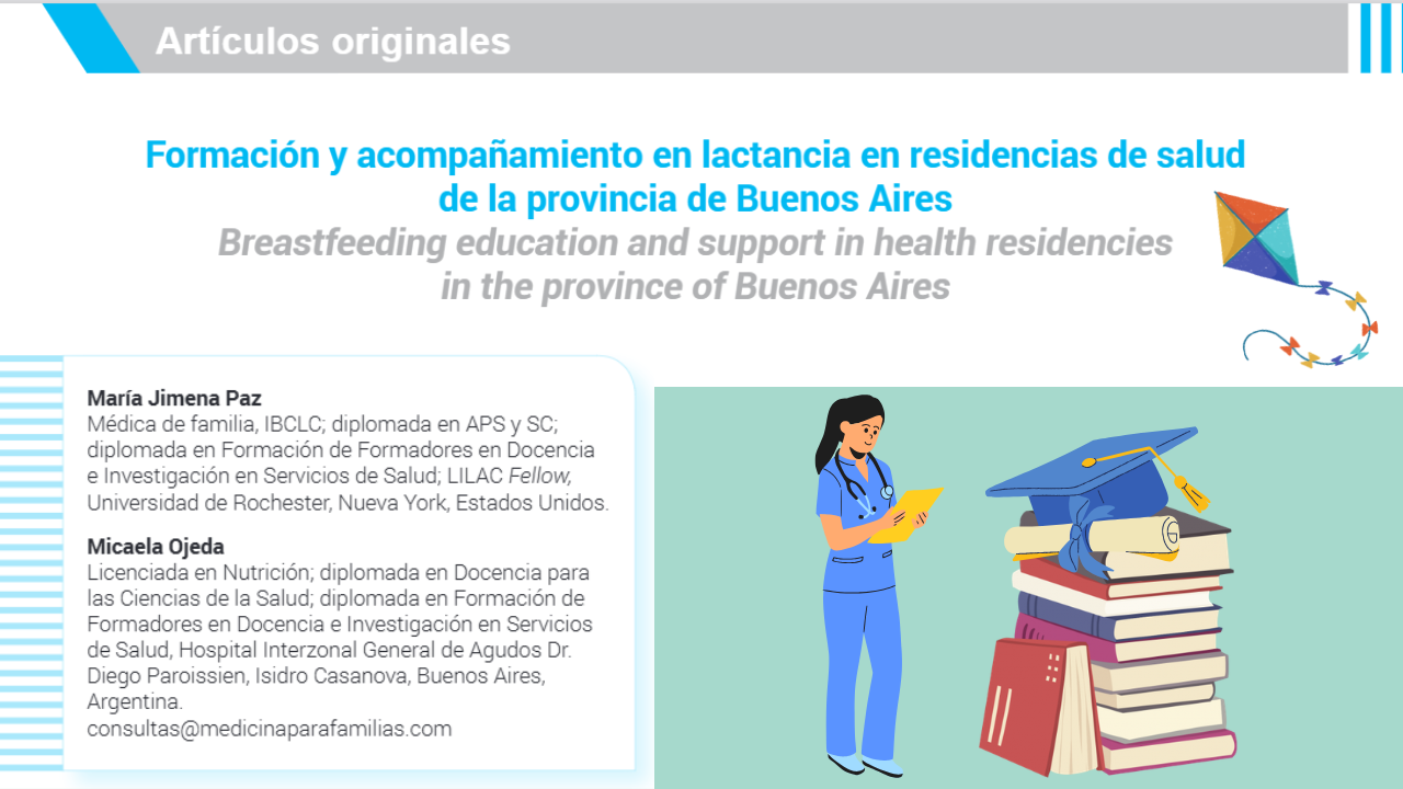 Formación y acompañamiento a la lactancia en las residencias de salud