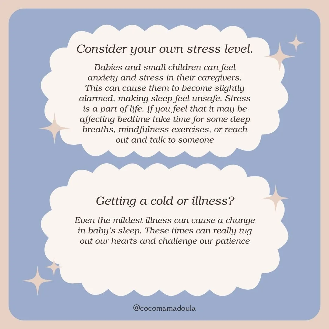 Of course, many times it is not possible to determine what is causing the midnight parties and long nap-less days! Babies are individuals with unique needs, and the process of figuring out and meeting those needs takes place over life-long relationsh