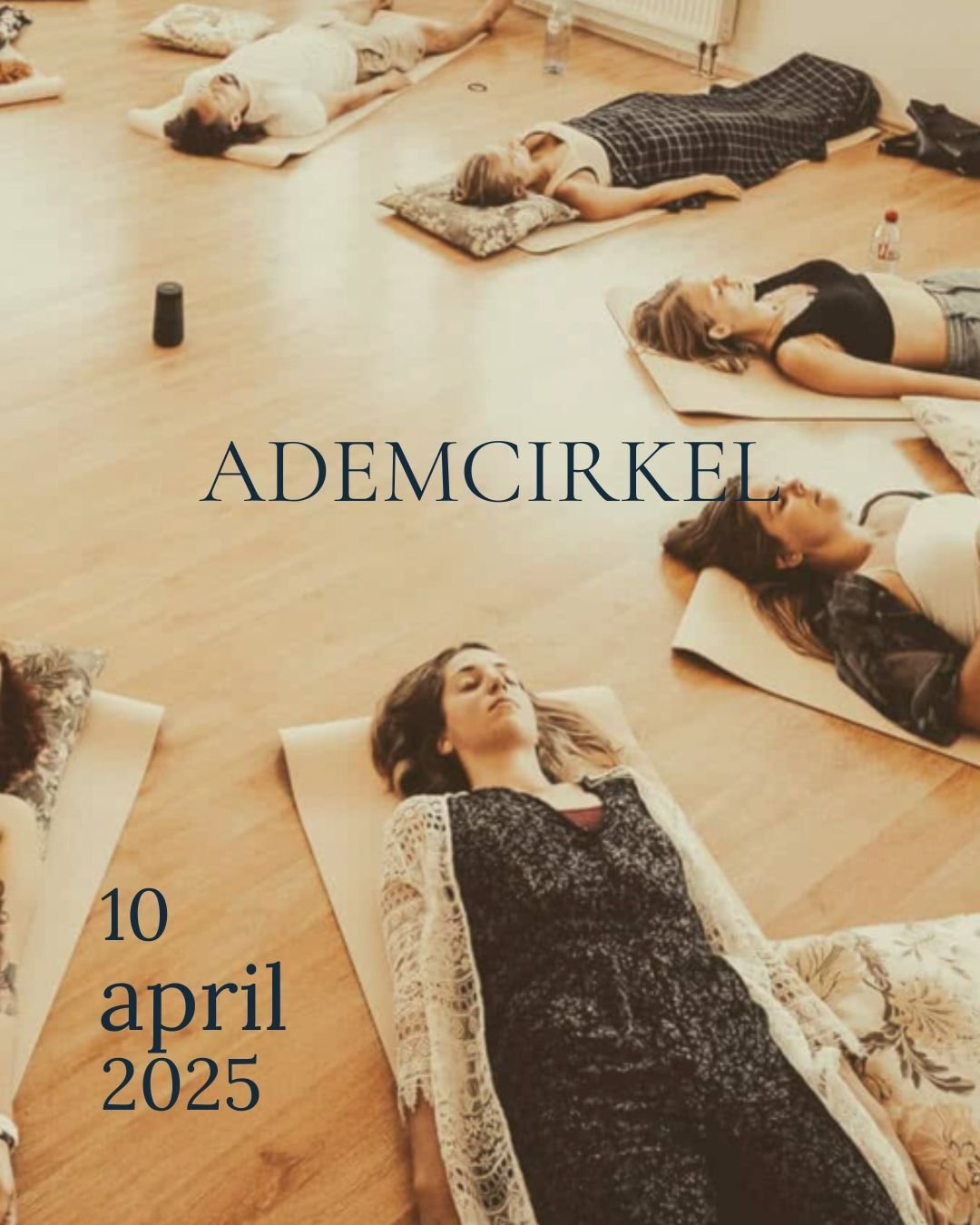 🌬️ Ademcirkel &ndash; 10 april 🌿
Gegeven door Michel De Waele @mich_dw 

Een uitnodiging om je lichaam binnen te stappen.
Om via je adem los te laten wat je niet meer dient.
Om thuiskomen te ervaren &mdash; in jezelf.

In deze cirkel begeleidt Mich