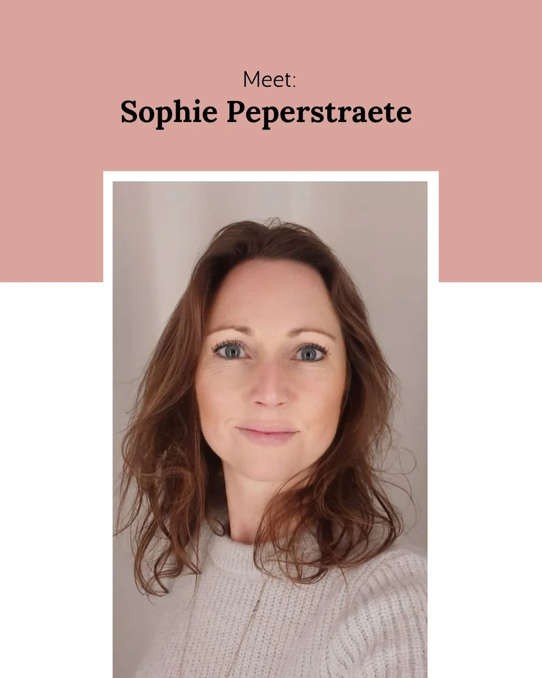 ✨ Maak kennis met Sophie Peperstraete, onze expert in relatiecoaching, spiegelcoaching en natuurcoaching bij Groeinest. Vanuit haar warme en heldere aanpak helpt Sophie je om bewuster in contact te komen met jezelf en anderen.

Specialisaties:
&bull;