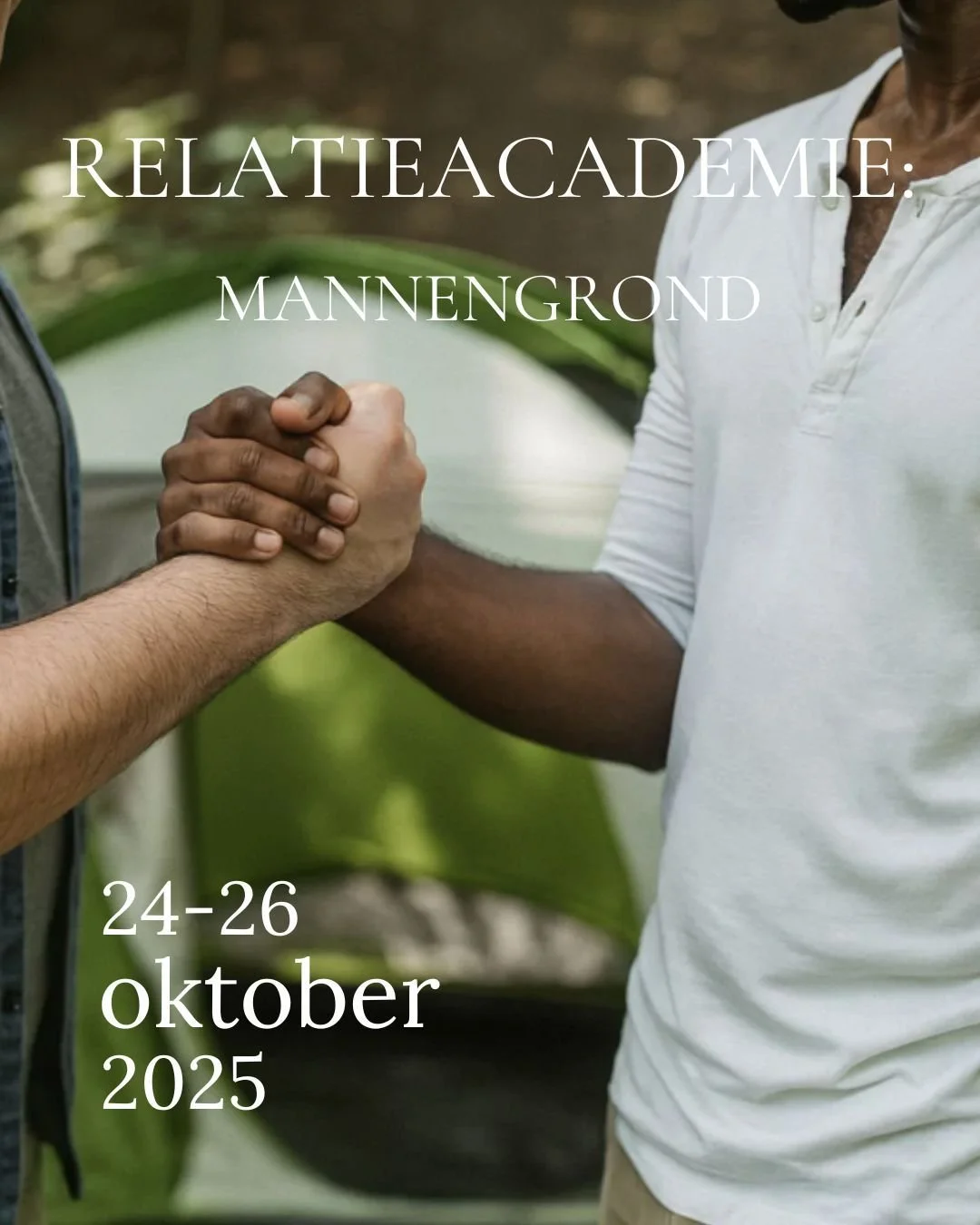 Mannengrond &ndash; stevig bezet.

Dit weekend verwelkomen we bij Groeinest een groep mannen die de moed hebben om zichzelf &eacute;cht te ontmoeten.
Training gegeven door William Wilson @relatieacademie

Drie dagen stilstaan, voelen, verbinden.
Een 