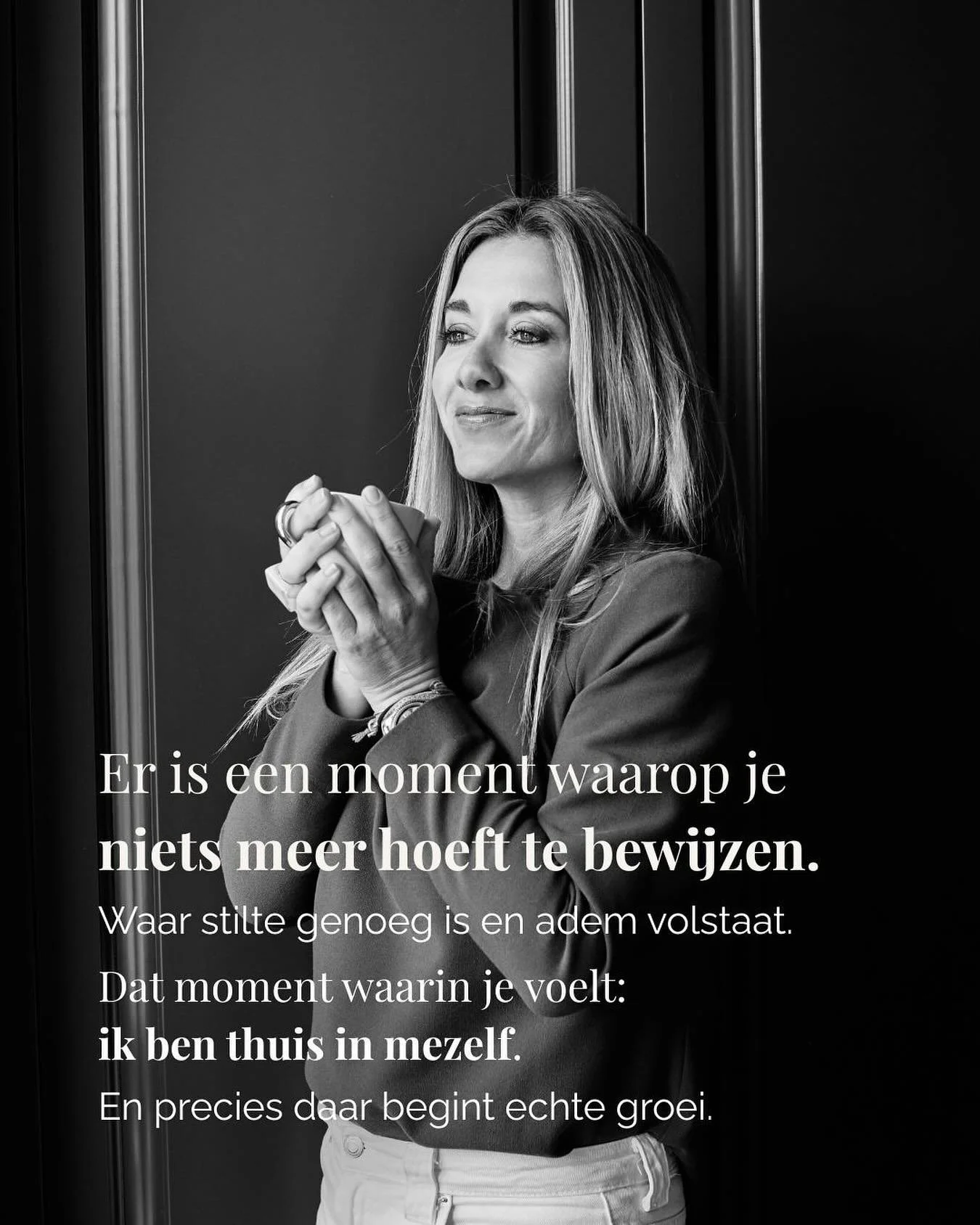 &ldquo;Er is een moment waarop je niets meer hoeft te bewijzen.&rdquo;

Stilte zegt genoeg.

Je hoeft niet te streven, te vergelijken, te presteren.
Je mag gewoon zijn.

Laat je inspireren door wat rust kan brengen op groeinest.be 🌿

📍 Foto genomen
