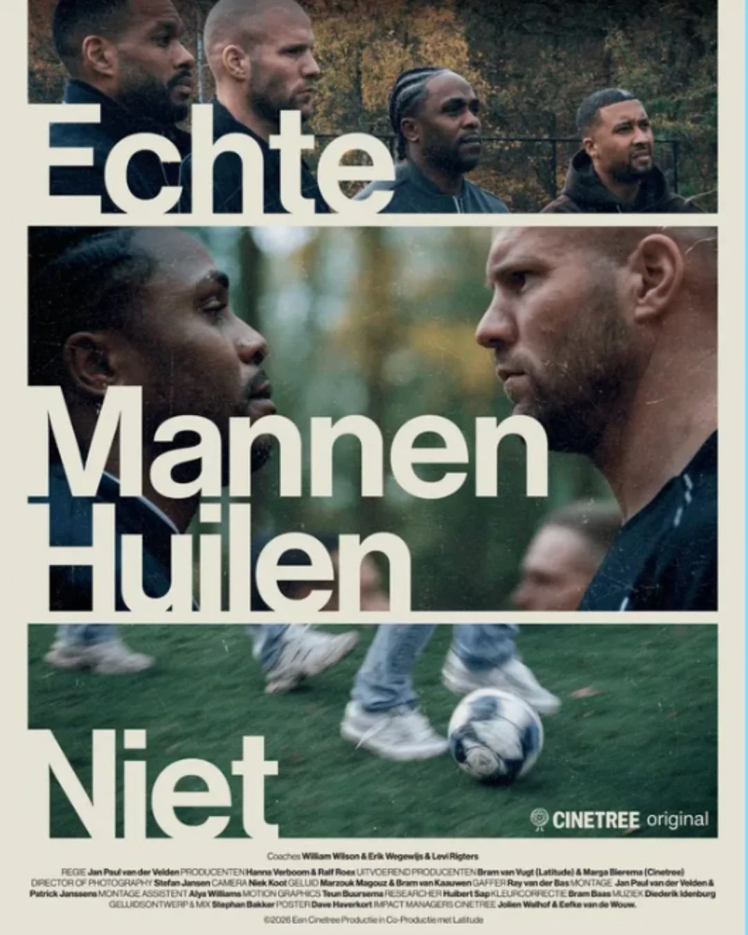 Voor de mannen hier 🤍

Deze is het kijken waard 👇
https://cinetree.nl/echtemannenhuilenniet

Sterke gasten. Ex-voetballers.
(o.a. Ryan Donk)

Met trots ook: William Wilson,
die hier als trainer aan meegewerkt heeft.

En ja&hellip; echte mannen huil