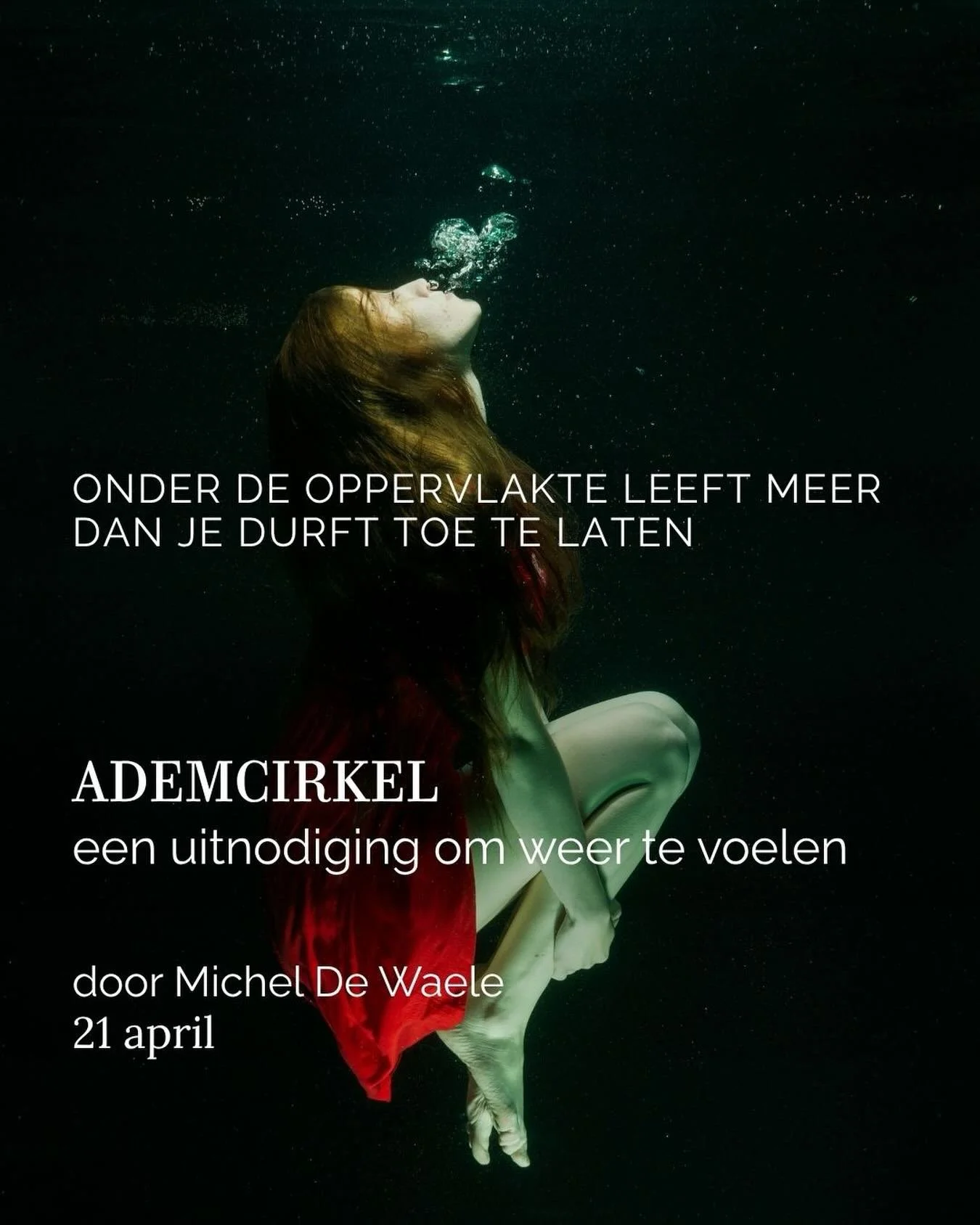 Je hoeft niet te blijven dragen wat onder de oppervlakte zit.

Vanavond mag het er zijn.
Je bent welkom 🤍