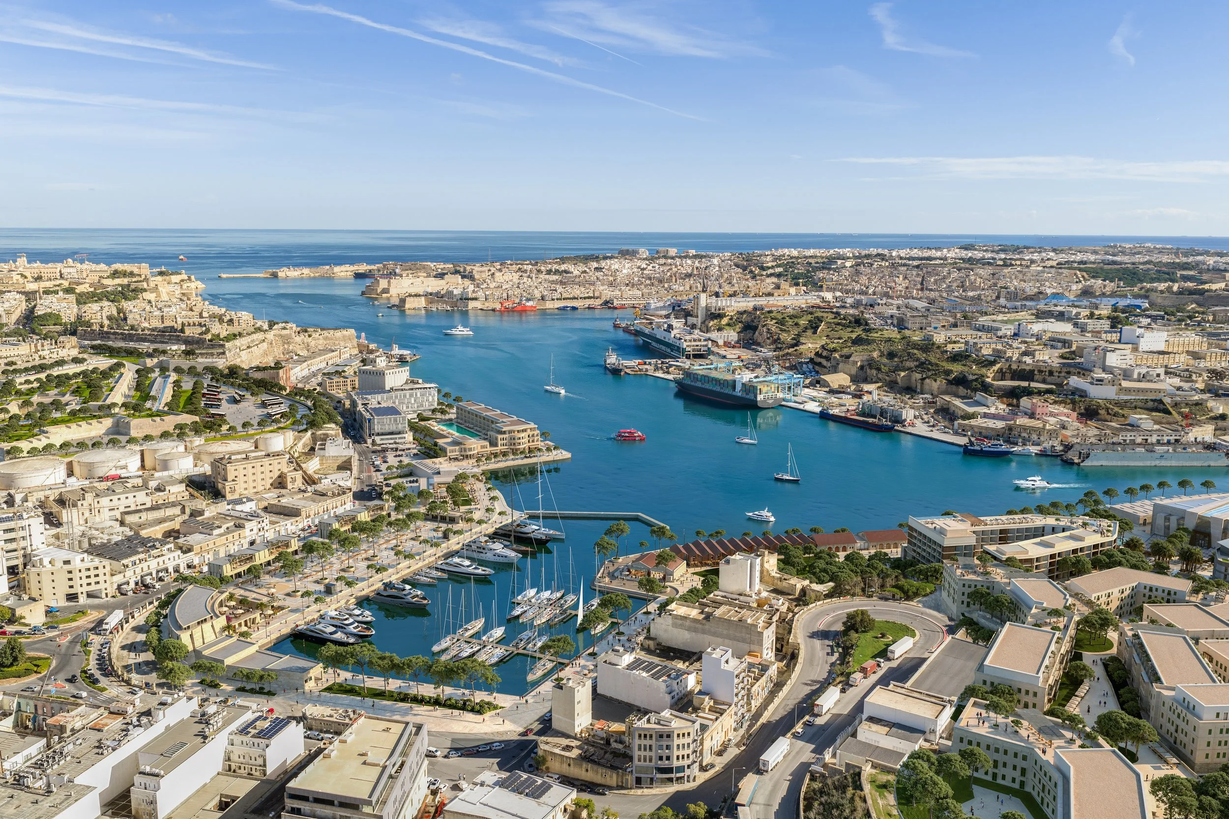 chapman taylor - malta harbour masterplan 06 - CGI Lighters Wharf DAY - 06a.jpg