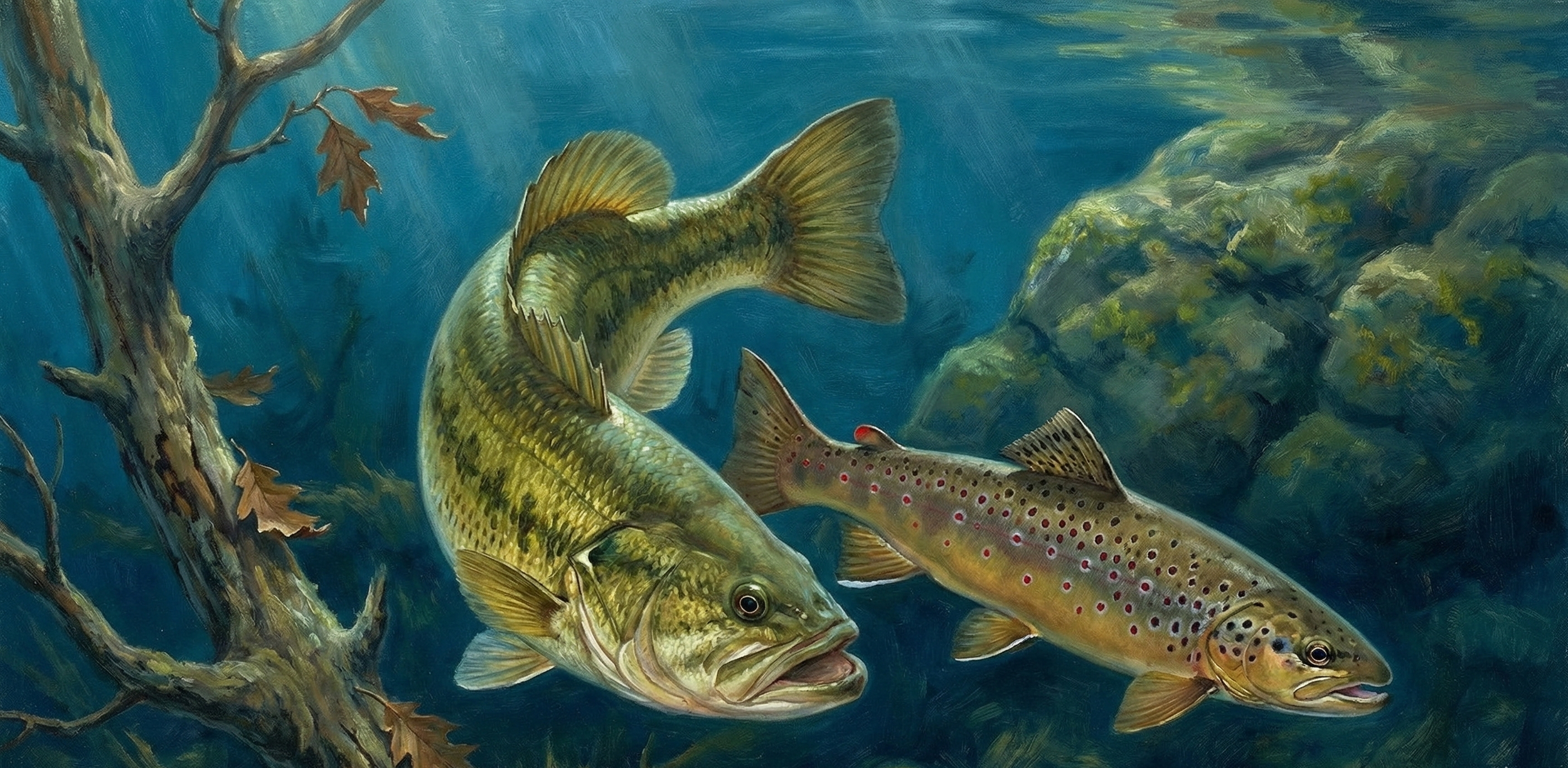 Diverse pond stocking options featuring premium trout and warm water fish for healthy, balanced recreational fisheries.