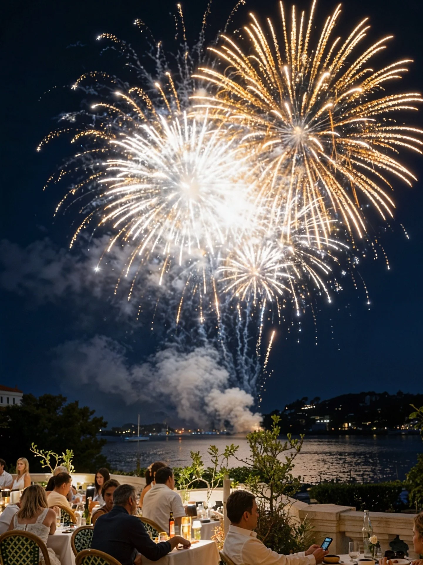 Le 14 juillet, la mer s&rsquo;illumine et la f&ecirc;te commence! 

Vivez une soir&eacute;e o&ugrave; la gastronomie rencontre le spectacle. Installez-vous face au feu d&rsquo;artifice, laissez-vous porter par la voix de notre chanteuse live, puis pr